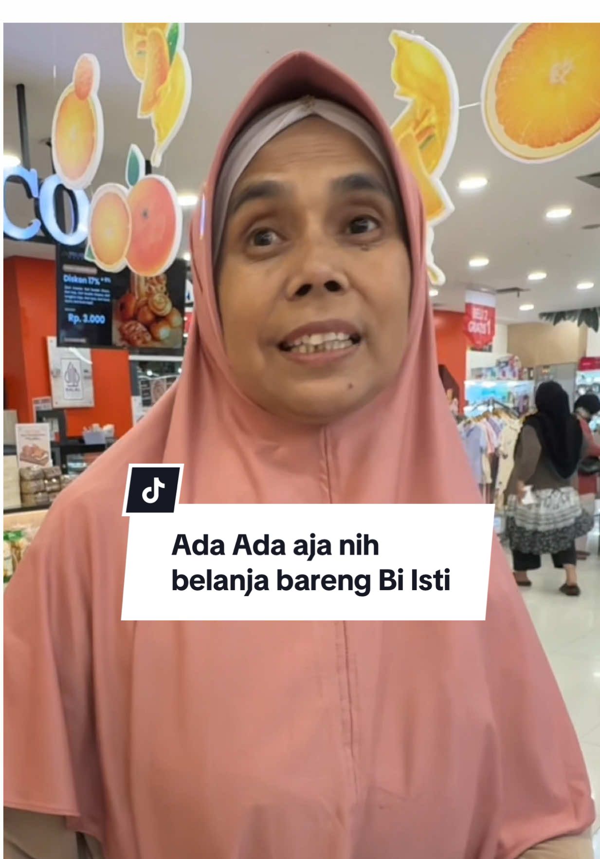 Belanja bareng Bi Isti besok Uyun Teteh dateng #mas_nizar 