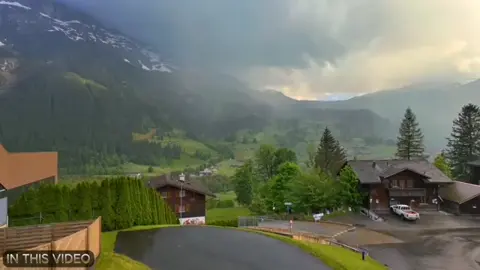 Beautiful place and beautiful rain video 