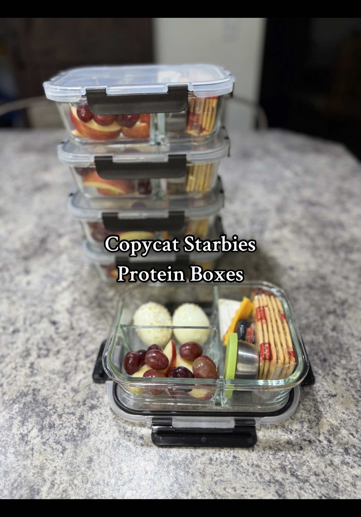 Copycat Starbies Protein Boxes for the week! #asmr #starbucks #copycat #copycatstarbucks #lunchables #adultlunchables #lunchideas #snackideas #glutenfree #celiac #backtoschool