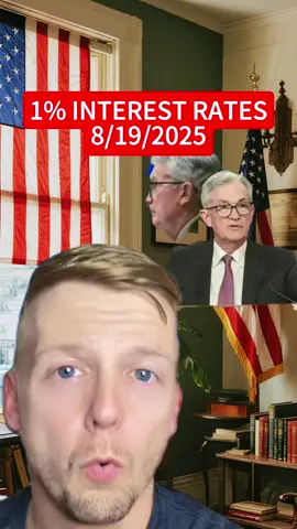 1% interest rates #usnews #trumpnews #economy #interestrates #trump #news #maga #fyp #foryou #foryoupage #fypシ #tiktok #storytime #tiktok #viral #greenscreen #tariff #breakingnews #elon #elonmusk #BreakingNews #usa_tiktok #usa #America