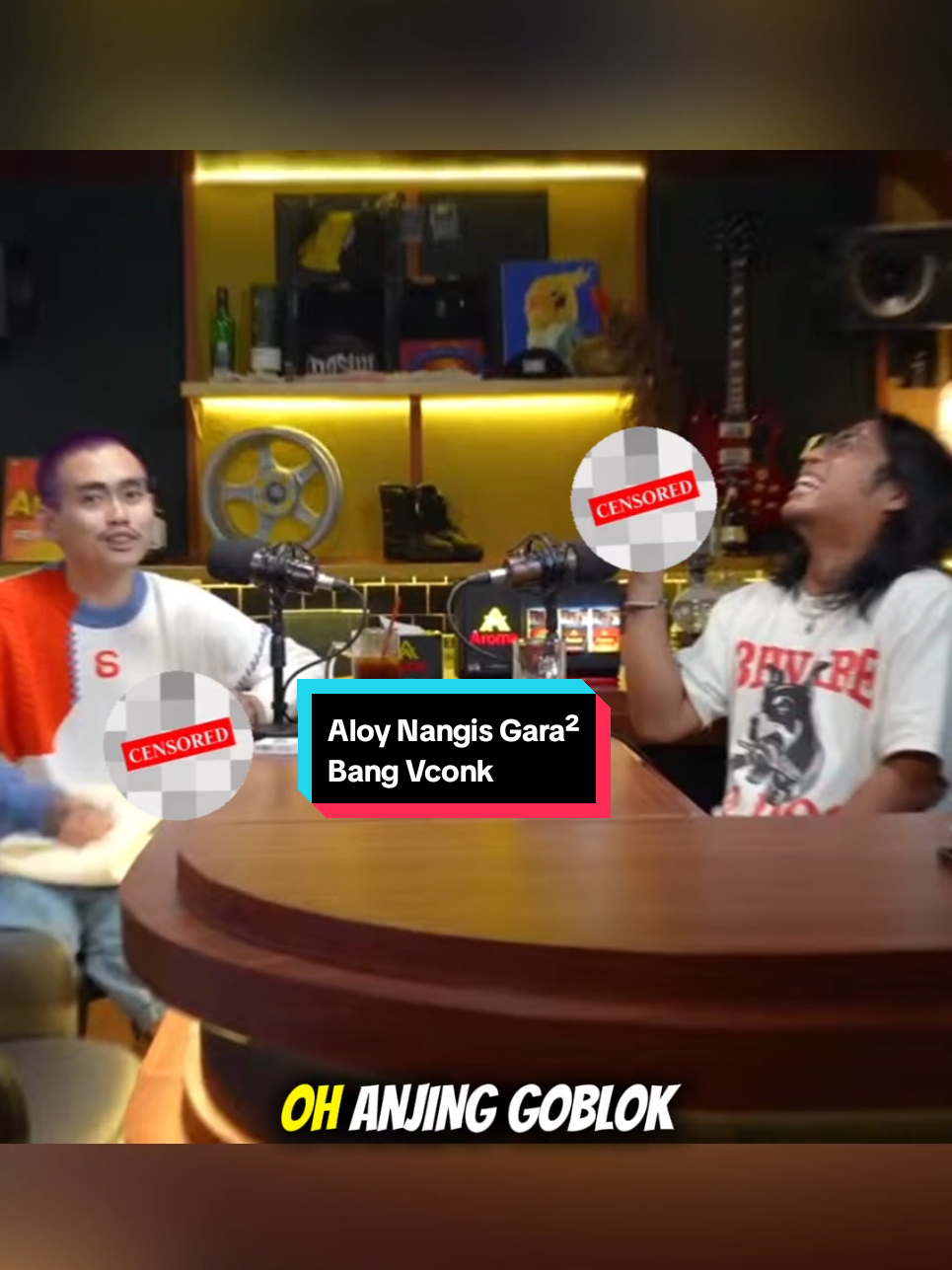 Pernah nangis dimarahin bang vconk yee king wkwk #bravysonvconk #misteraloy #prazteguh #rockaroma #mrafa 