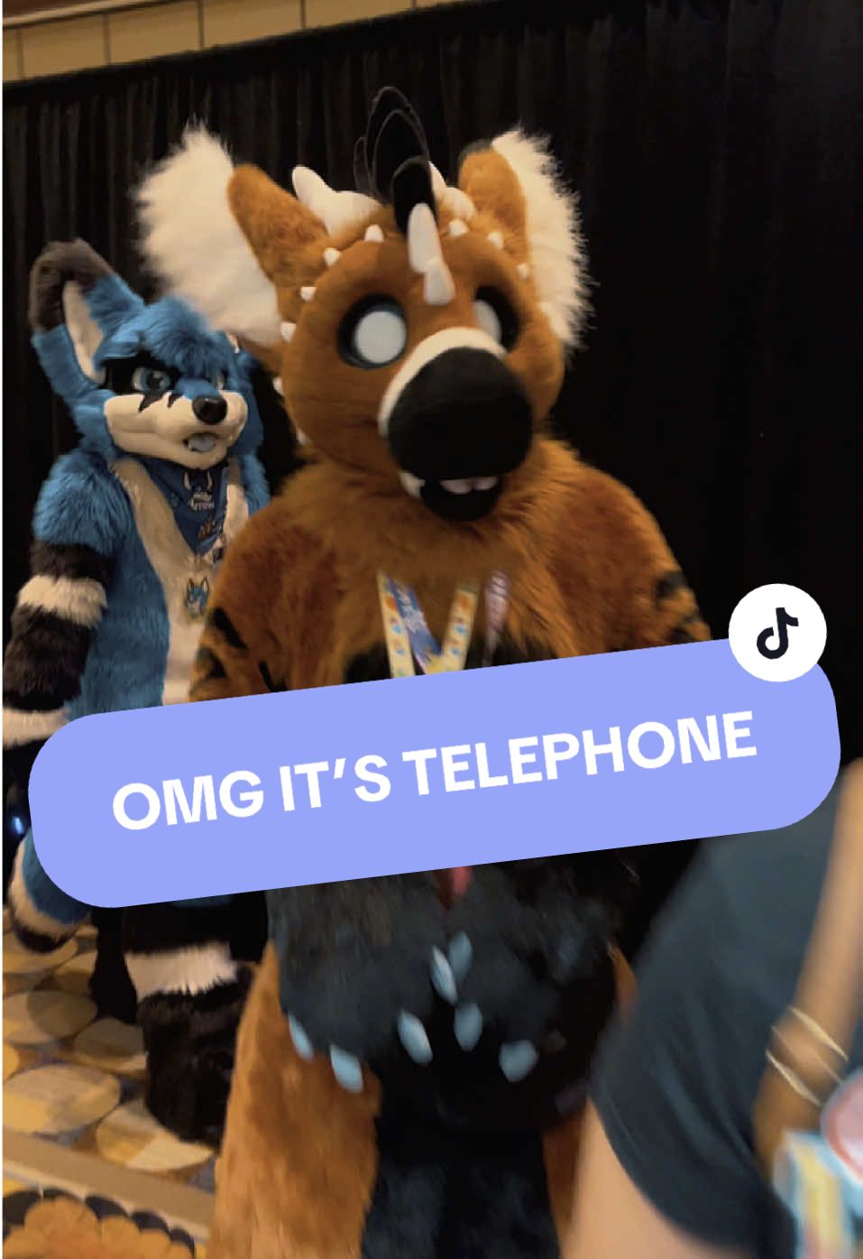 One of the biggest highlights for Texas Furry Siesta was getting the opportunity to handle Telephone, but more importantly just being able to sit down and have a genuine conversation with @Theinodog. They’re a genuine pleasure to chat with. We even had a moment where our little group workshopped ideas for some of Ino’s future suits! If they come to life I’ll be able to point and say “I helped!” 😜  Also. Poor Tobias. 🤣🤣🤣 #telephonefurry #fursuit #furry #TexasFurrySiesta  #dutchangeldragon 