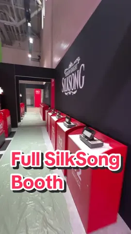 Full SilkSong Nintendo booth @ Gamescom #silksong #silksongwhen #hollowknight #hk #hollowknightsilksong 