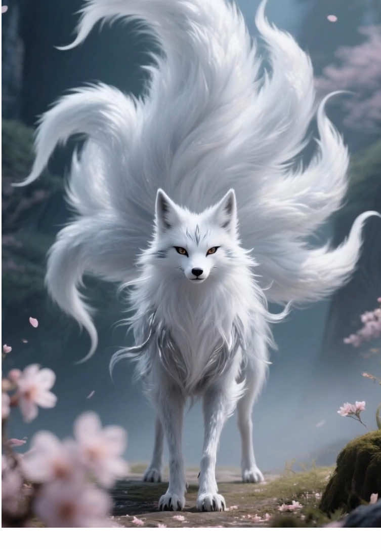 🦊✨ Từ hồ ly ngàn năm… nàng hóa thân thành mỹ nhân tuyệt thế. ❄️💫 #CửuVỹ #HồLyTrắng #MỹNhânHóaThân #gaixinh #bienhinh 