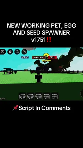 WORKING DUPE SCRIPT GROW A GARDEN PET, SEED AND EGG SPAWNER SCRIPT GROW A GARDEN SCRIPT #growagarden #fyp #viral #growagardenscript #robloxscripts 