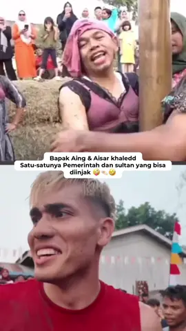 Merakyat yang sesungguhnya,keduanya idolaku 🤣😍🙏🏻 @AisarKhaledd @AisarSultanMalaysia  #aisarkhaledd  #dedimulyadi #dirgahayuindonesia  #panjatpinang 
