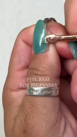 Our #1 asked question..what is peel base?!  Hopefully this video is helpful is you are new to Peel Base- it’s the easiest, and fastest way to remove your mani without soaking!  #dippowder #dippowderremoval #nailremoval #nailsathome 