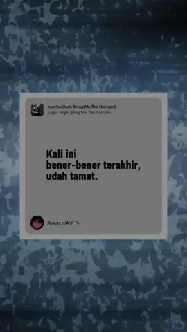Maybe #Maybe #MGKxBMTH #SadEmoVibes #PatahTapiKeras #EmoAnthem 