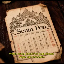 keistimewaan weton Senin pon menurut primbon Jawa part 2  vidio lengkap tonton di channel youtube KAGEMSEDOYO 