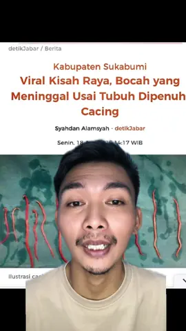 Raya yang di grogoti cacing di sukabumi #fypシ #foryou #raya 
