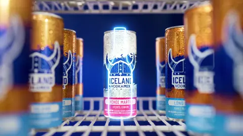 ICELAND VODKA MIX KINI HADIR DALAM KEMASAN BARU Iceland Mix minuman ready to drink dengan Iceland Vodka no. 1 dikelasnya, kini hadir dalam kemasan kaleng Lebih praktis, ringan, dan mudah di bawa kemana saja✨ Hadir dalam  :  🍸Lychee Martini Celebration cocktail perpaduan Asian & Western dengan Iceland Vodka dan aroma yang menggoda #IcelandMix #Berani #Fearless