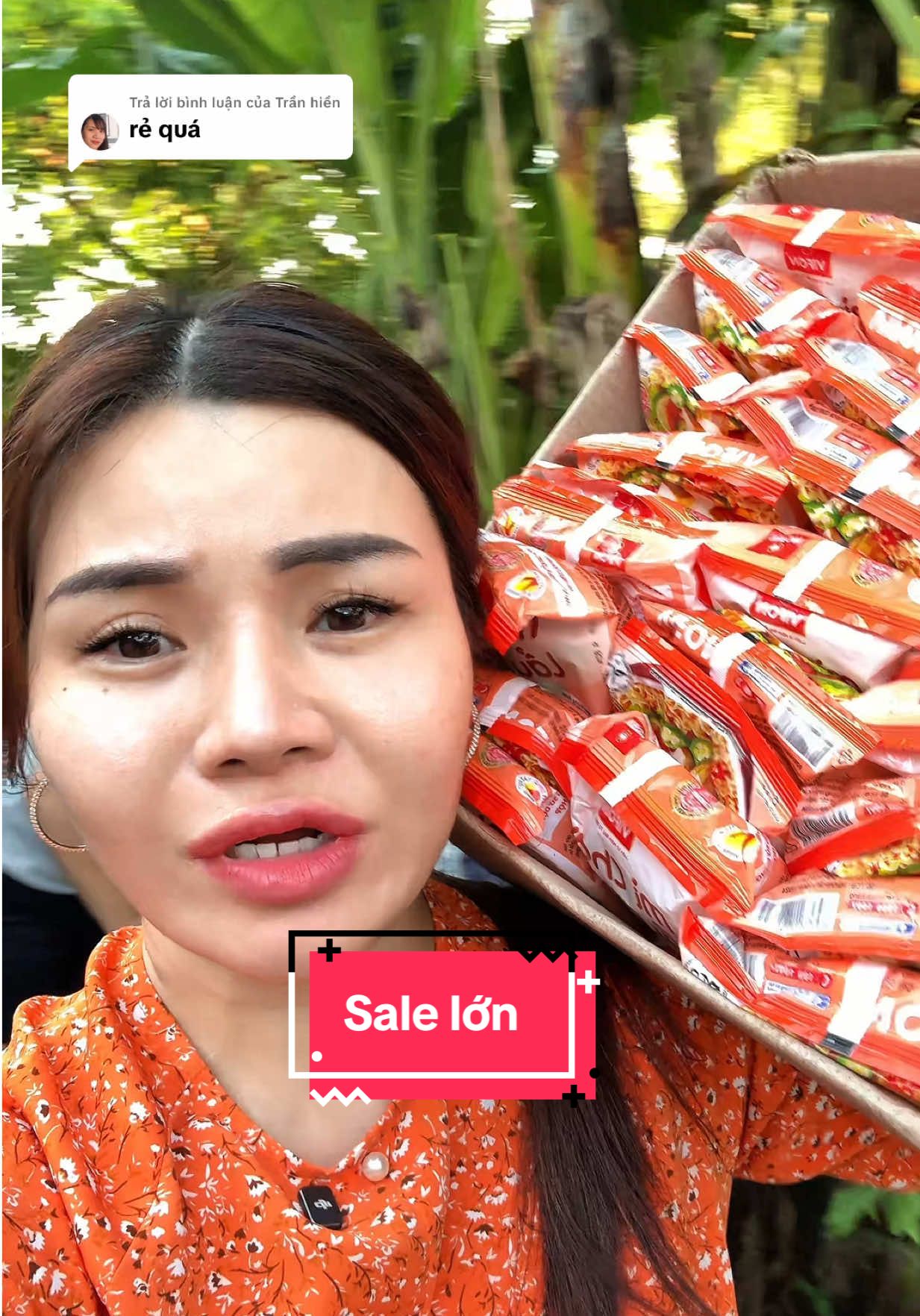 Trả lời @Trần hiền mì gói chay lẩu thái Vifon nay sale lớn chị em ơi #honghong #honghongday91 #migoi #michay 