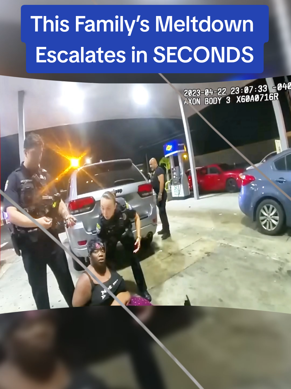 This Family’s Meltdown Escalates in SECONDS #cops #copsoftiktok 