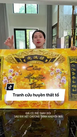 Trả lời @thanh duoc Tranh cửu huyền thất tổ có nhiều kích thước ở giỏ hàng #tranhcuuhuyenthatto #tranhtotien #dothocung #ngocngannga #nnntranhcuuhuyenthatto 