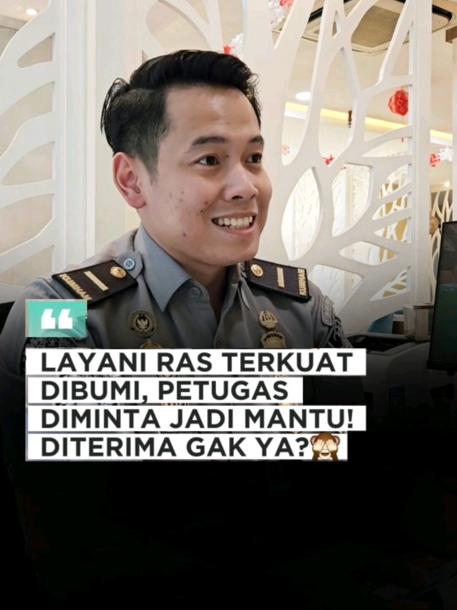 Waduuuh, Ibu ini mau jodohin anaknya dengan petugas 😱 Kira-kira diterima gak yaa🤔 Kanim Jaksel We Serve You Like A Sultan!
