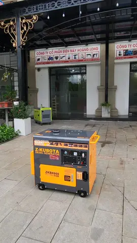 Máy phát điện Z-Kubota chạy dầu 5,5kw cách âm, tiết kệm nhiên liệu chạy được điều hòa 9000-24000 và các thiết bị khác trong gia đình, xưởng sản xuất, trang trại, văn phòng, khách sạn, nhà hàng #mayphatdienkubota #mayphatdienhoanglong #mayphatdien5kw #mayphatdien #mayphatdienchaydau 