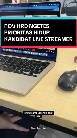 Lg nyari loker posisi host live streamer? Apply lewat link di bioku no 1-7!!! #fyp #foryourpage #loker #LamarKerja1xTap #hrd  ------- Glints TapLoker adalah aplikasi dengan loker terlengkap se-Indonesia. Ngelamar kerja mudah: bisa tanpa CV dan dangsung chat HRD