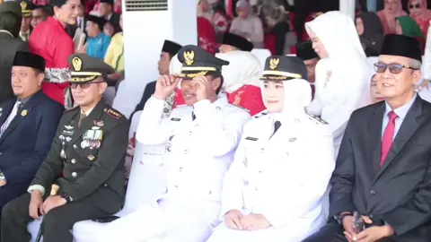 Upacara Peringatan Kemerdekaan Indonesia Ke-80 #foryoupage❤️❤️ #fypage #hutri #hutri80indonesia🇮🇩 #dirgahayuindonesia 