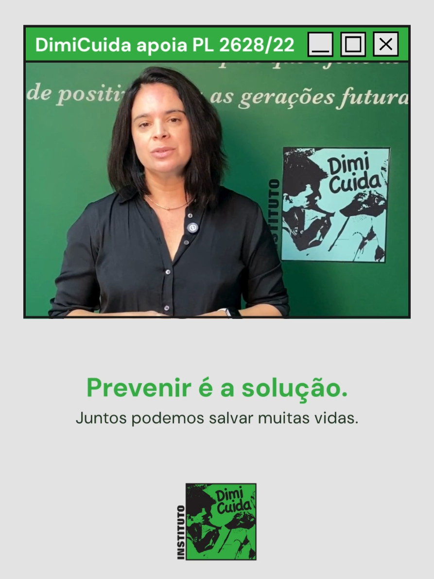 O Instituto DimiCuida apoia o PL 2628/22, que propõe regras para o uso das redes sociais por menores de idade, com o objetivo de proteger e cuidar melhor das experiências online dessa geração. Esse é um momento crucial, e o envolvimento da sociedade é fundamental para acompanhar e fortalecer esse debate. _________________ Prevenir é a solução. Juntos podemos salvar muitas vidas! ⠀⠀ 🌐 www.institutodimicuida.org.br #InstitutoDimiCuida #DimiCuida #PL2628 #ProjetoDeLei #SegurançaNaInternet