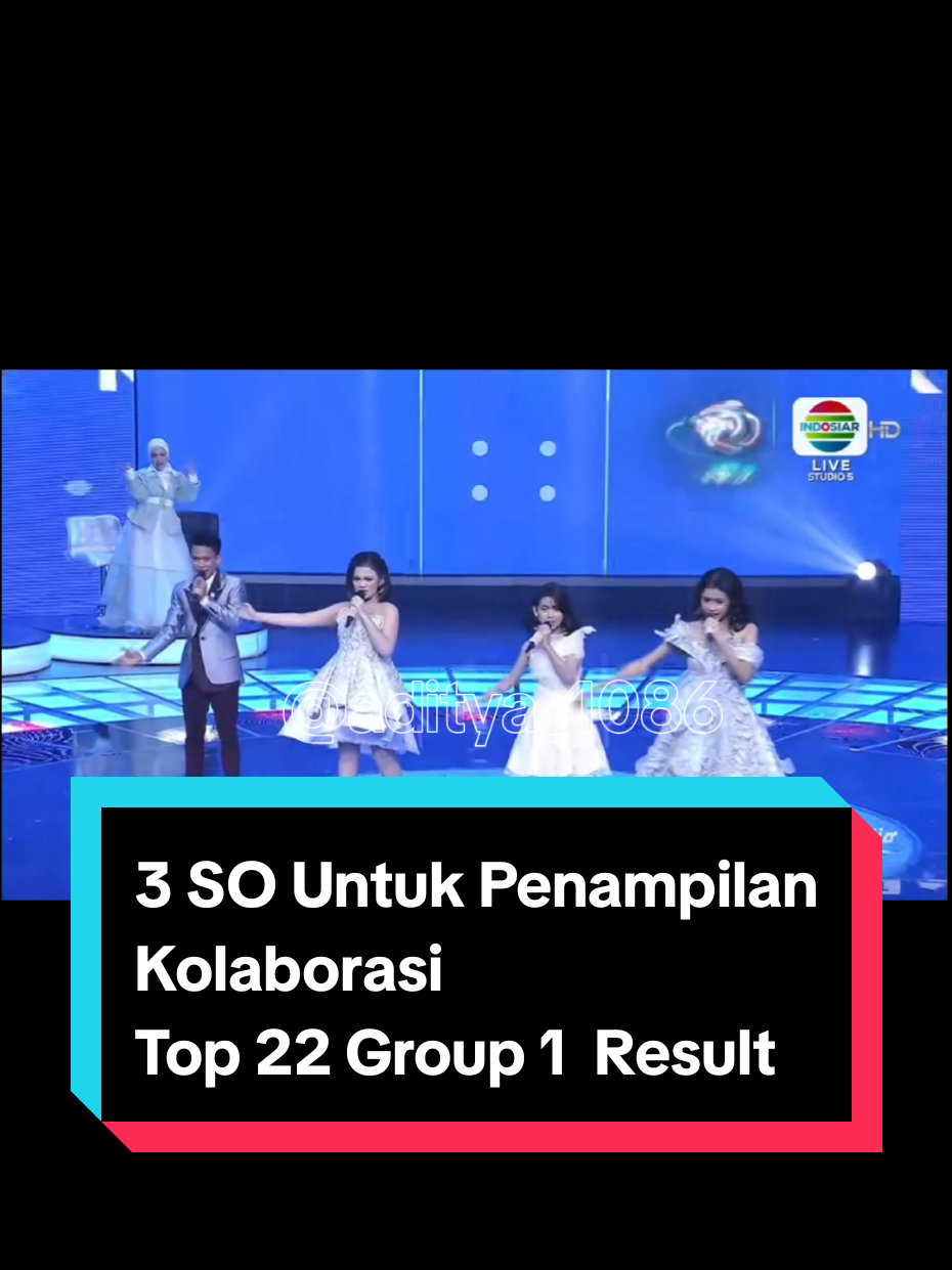 3 SO untuk Penampilan Kolaborasi Di Top 22 Group 1 Result🥳🥳🥳👏👏👏#fypシ゚ #trending #indosiar #indosiarbawadangdutberkelasberkualitas 