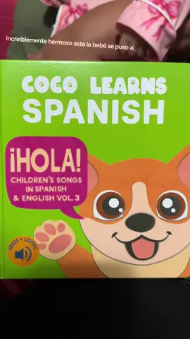 #baby #book #hermoso #enespañol siempre hay que tenerles a nuestros hijos libros de nuestro idioma 