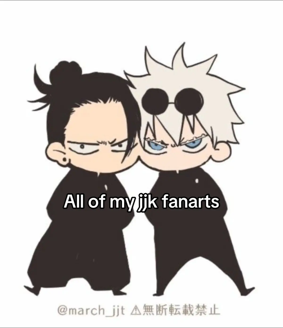 I think I gotta draw more #jjk #gojo #geto #sukuna #shoko #yuji #megumi #fanart #jujutsukaisen #art #drawing #fy #viral 