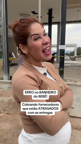 ERRO no BANHEIRO do BEBÊ! Cobrando fornecedores ATRASADOS da obra #MairaCardi #CardiNigro #Obra #DiarioDeObra #Reforma  