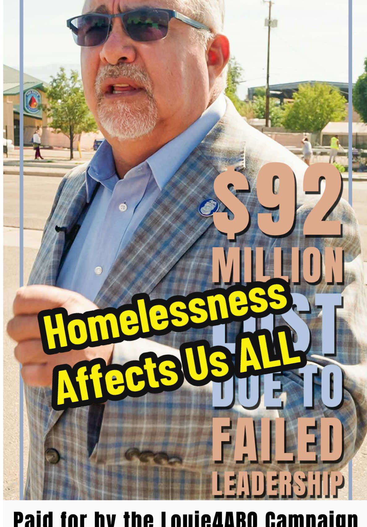 Homelessness affects us all. #ThinkAboutIt #DoBetterTogether