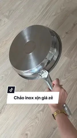 Em này cầm nặng tay lắm luôn vì 3 đáy lận #hoaihayho #reviewdogiadung #chaoinox #chaosunhouse #sunhouse 
