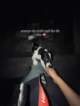 आफ्नाहरु धेरै भएपनि एक्लै छिन मेरि 