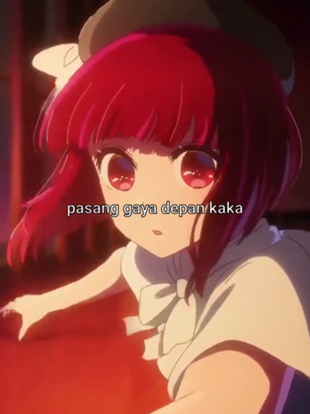 😋 #oshinoko #twixtor #animelyrics #waifu #lyricsvideo 
