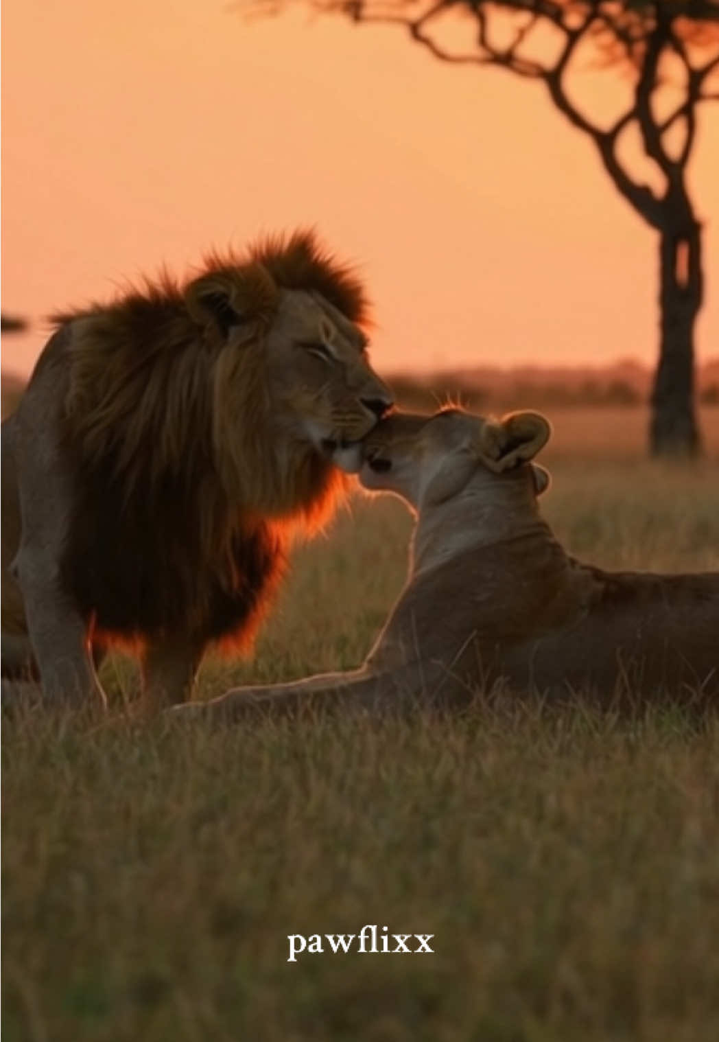 🦁❤️ Love is the real strength. #lion #animal #fyp #tiktokviral #viral 