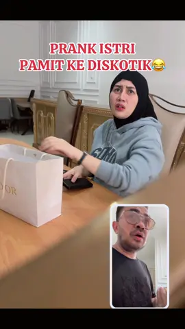 PAK DEWAN PRANK ISTRI PAMIT KE DISKOTIK😂😂