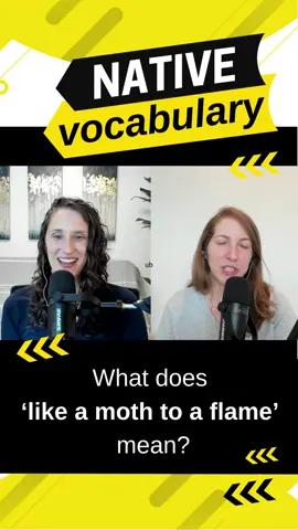 The expression 'like a moth to a flame' means it is irresistible attraction for someone or something. Lindsay shares that she is like a moth to a flame when she sees an ice ream shop. Are you the same? #Englishexpression #learnEnglish