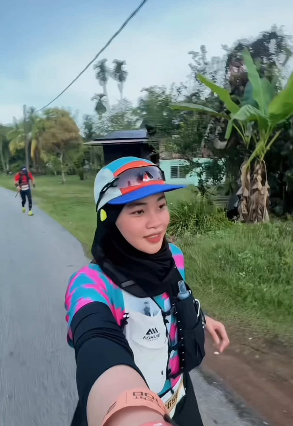 Sangat lah enjoy lari dekat baling ni. View lawa sangat. Cuaca pun best, tak panas macam time try track haritu 🫶🏻 #themagnificentbaling100 #tmb100 #Running #view #trailrun 