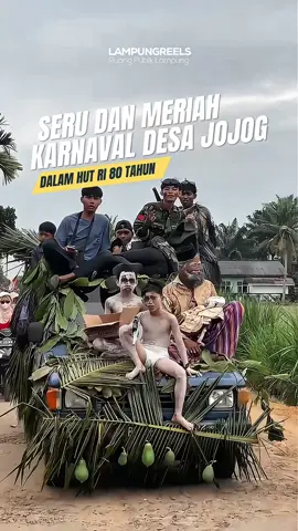 Seru dan Meriah Krnaval Desa Jojog Pekalongan Lampung Timur dalam perayahan Hut Kemerdekaan Indonesia ke 80 Th #lampung #lampungreels #lampungpride #foryoupage #lampungtiktok 