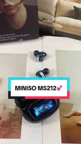 MINISO 212 Wireless Headphones Bluetooth Sport Earphone HIFl Sound Quality #TickTokJumpStartSale #TickTokLoVeAtFirstFind HE MINISO OVER® #GameChanger #tiktokshopbacktoschool 