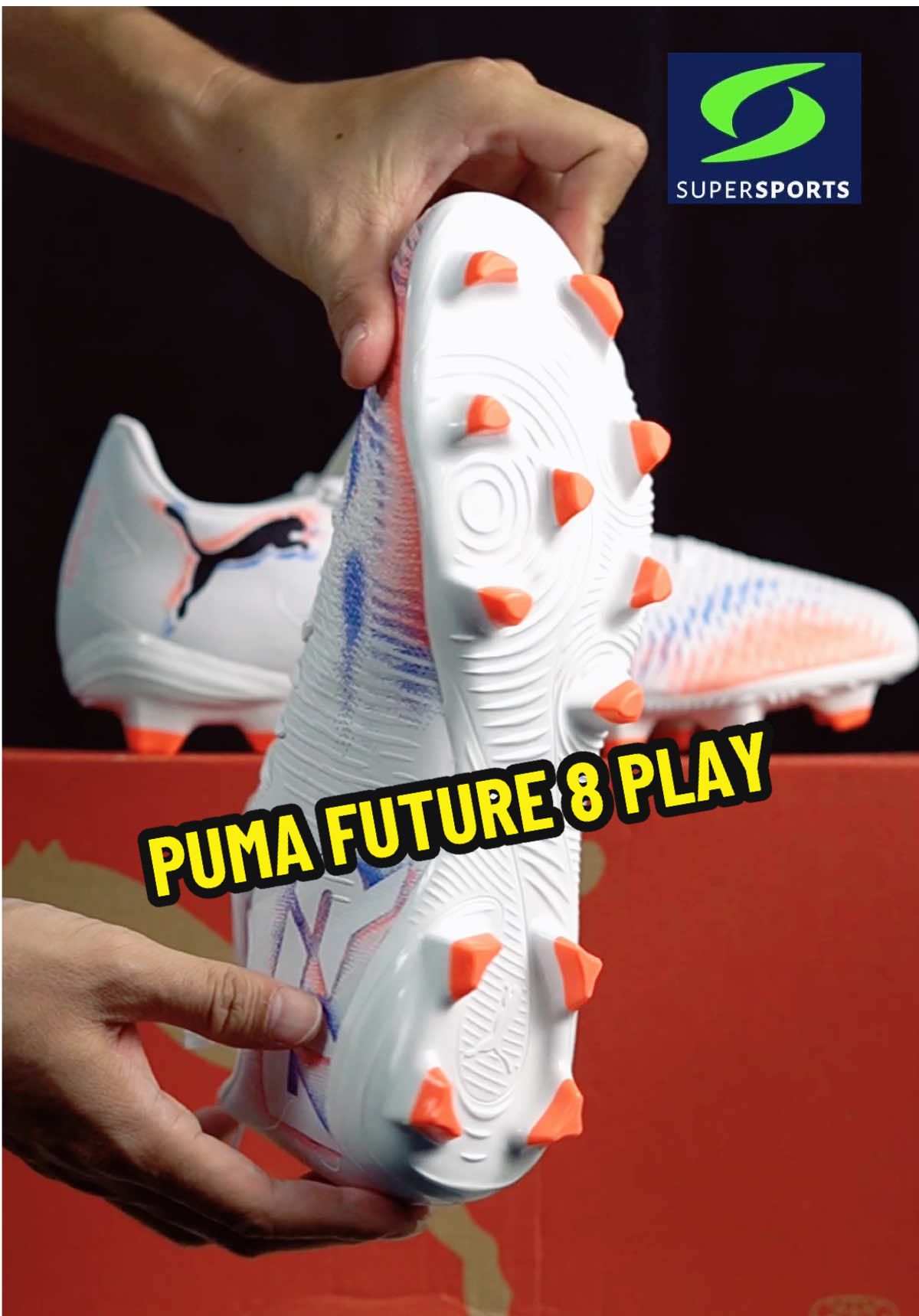 Puma Future 8 Play FG/AG #ฟุตบอล #นักบอล #สตั๊ด #รองเท้าสตั๊ด #รองเท้าฟุตบอล 