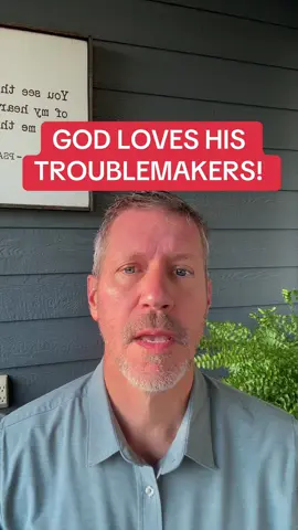 GOD LOVES HIS TROUBLEMAKERS! #troublemakers #nice #freedomfromsoulwoundsanddemons #restoredtofreedom #belikejesus 