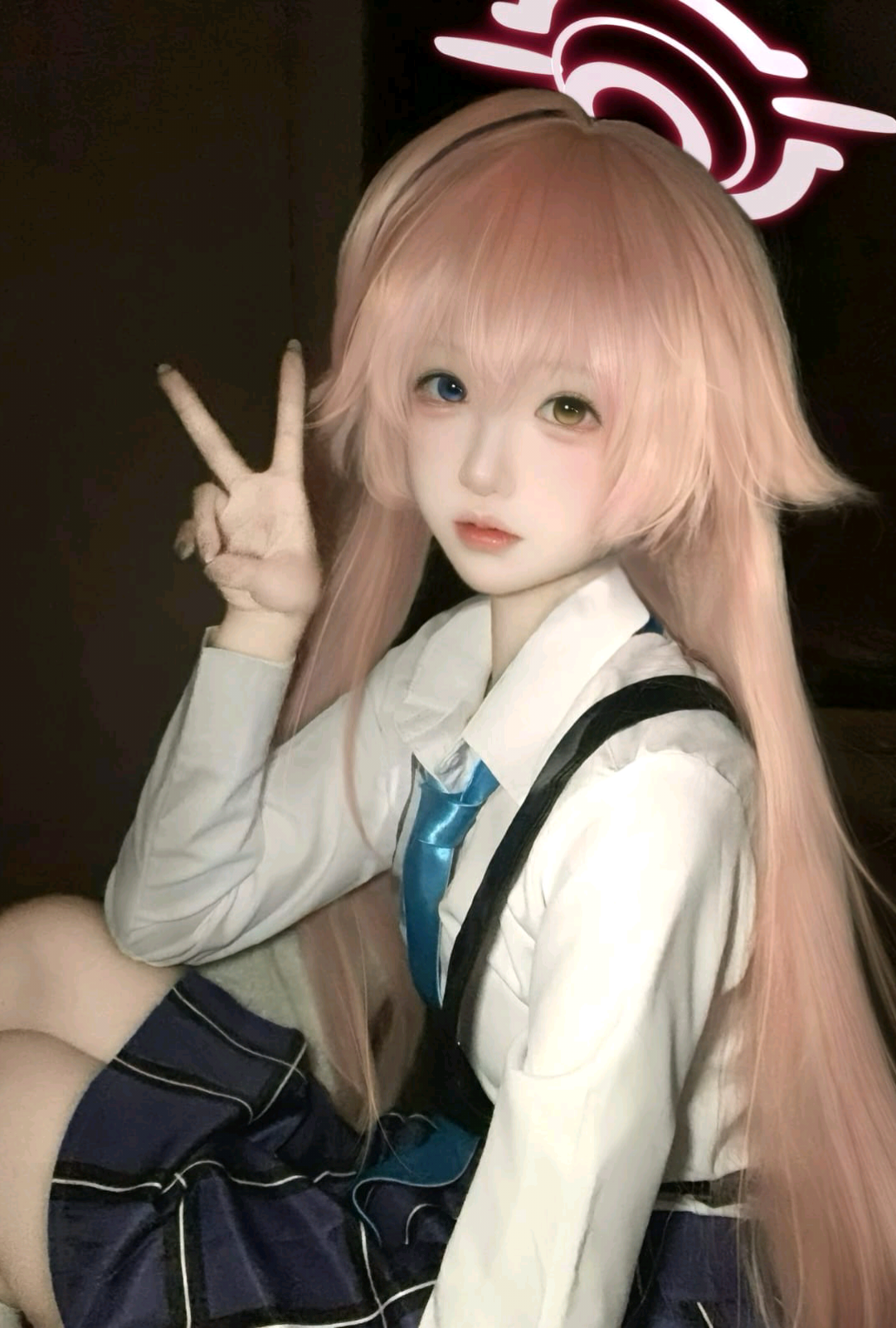 Hoshino😋💐 #ブルーアーカイブ #bluearchive #arsipbiru #hoshino #takanashihoshino #cosplay #cosplayer #fyp #fypシ゚ #bismillahfyp 