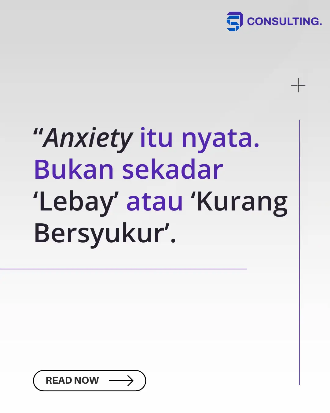 Tips menghadapi anxiety  #MentalHealth #KesehatanMental #anxiety #fyp #overthinking 