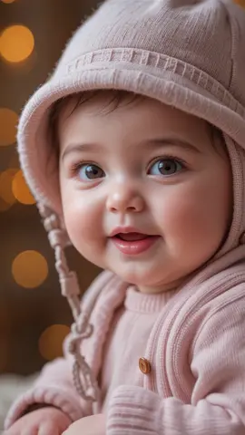 Innocent baby says papa for the first time 🥰❤️  #babylovepapa#firstword#luckypapa#magicword#aibaby 