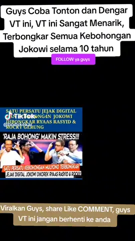 Jejak Digital Kebohongan Jokowi Selama 10 Tahun !!