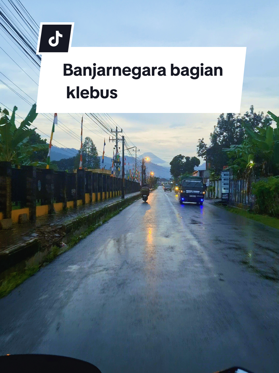 Klebus dalane ya, tapi seneng iso ndelok view ngene ini😍 #fypシ゚viral #foryoupage #klebus #views #banjarnegara 