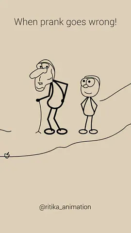 When prank goes wrong_🤣 #viralmemes #funnyanimation #animation #cartoon #4kmemes 