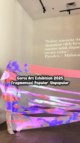 📍 Taman Ismail Marzuki, Jakarta Lebih dari 70 seniman lintas generasi hadir dalam Gorta Art Exhibition 2025. Tema “Fragmentasi Popular–Unpopular” membawa kita menyelami dunia algoritma, identitas, dan eksistensi seni di antara yang viral dan yang tak terlihat. 📅 13–27 Agustus 2025 📌 Galeri Emiria Soenassa #GortaArt2025 #TamanIsmailMarzuki #ArtExhibitionJakarta #FragmentasiSeni #SeniKontemporerIndonesia