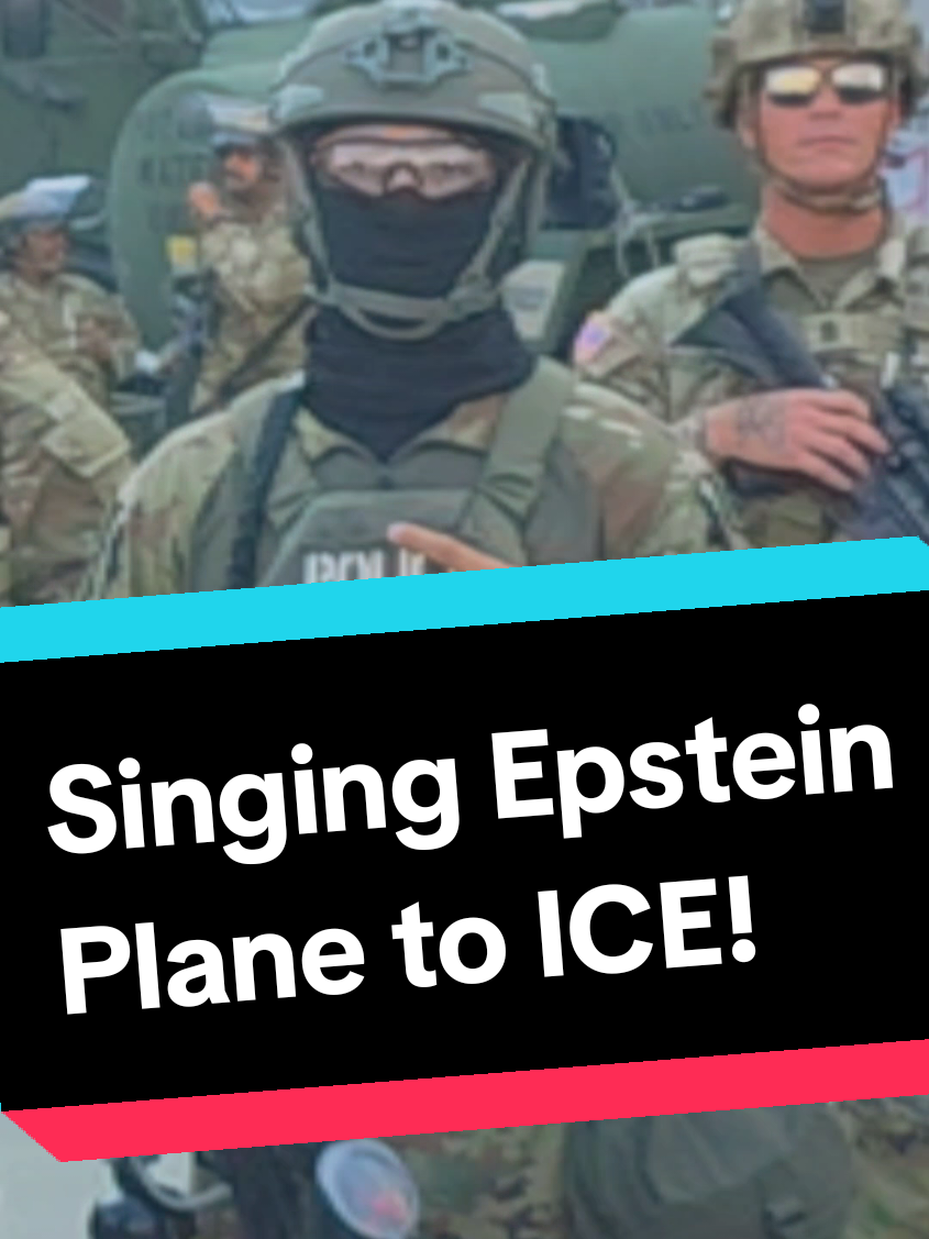 Love singing The Village People to ICE 🧊  #ice #losangeles #maga #Mexico #trump 