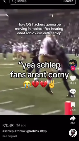 schlep fanbase#roblox #schelp #funny #freeschlep #robloxfyp 