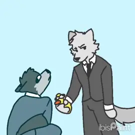 Context: If my OC acted as his species ✨💀 — HUSKYYYYYY #animation #oc #fyppppppppppppppppppppppp #furry #ibispaintx 