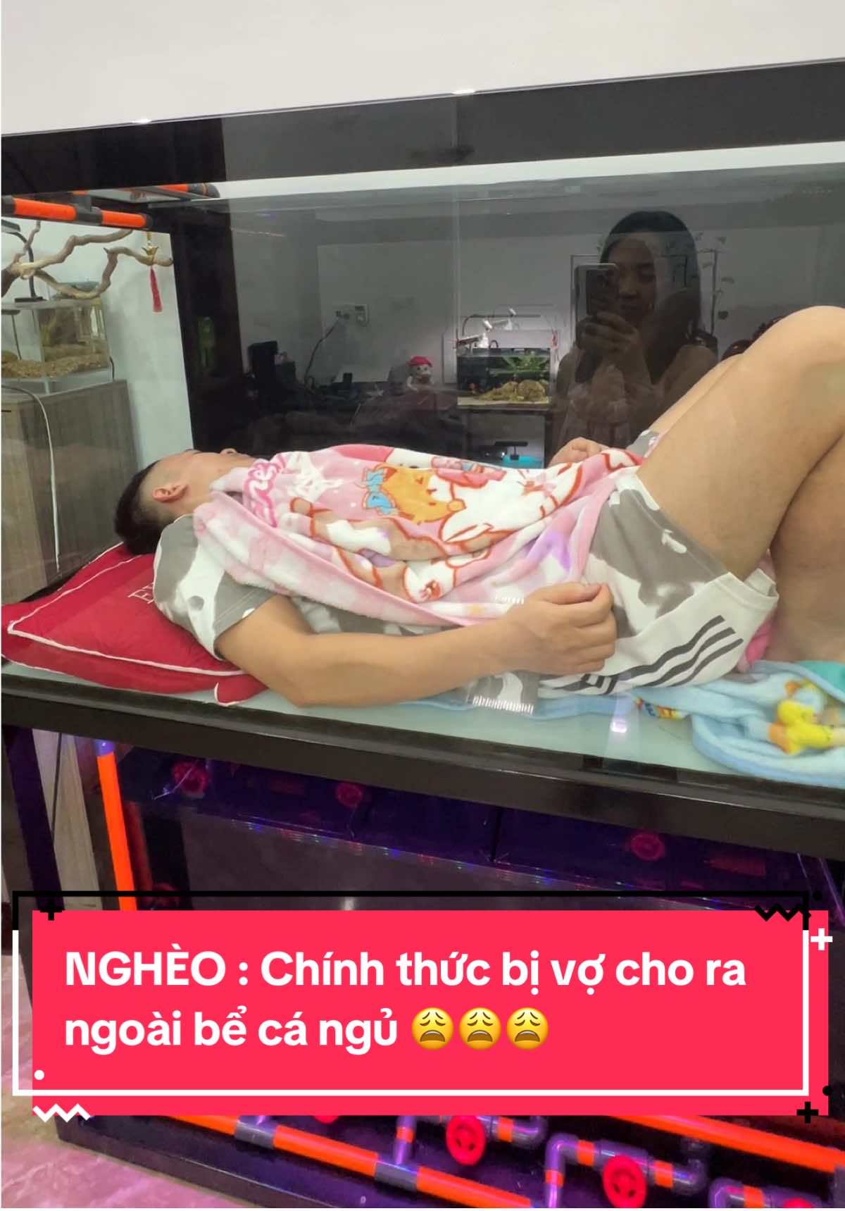 Ae bạn bè vào nhà em chơi đừng hỏi cái bể này làm hết bao nhiêu tiền….#becongnghemoi #becathuysinh #ngheoconchoica #xuhuong #tiktok 